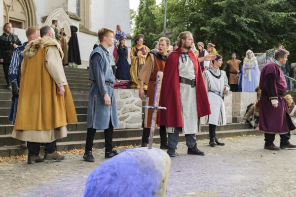 Aufführung Artus und die Ritter der Tafelrunde