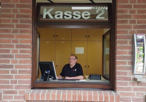 Hinter den Kulissen Tageskasse