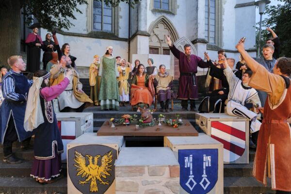 Aufführung Artus und die Ritter der Tafelrunde