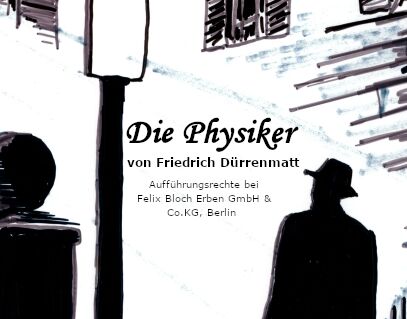Titelbild Die Physiker mit Schriftzug