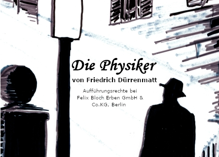 Titelbild Die Physiker mit Schriftzug