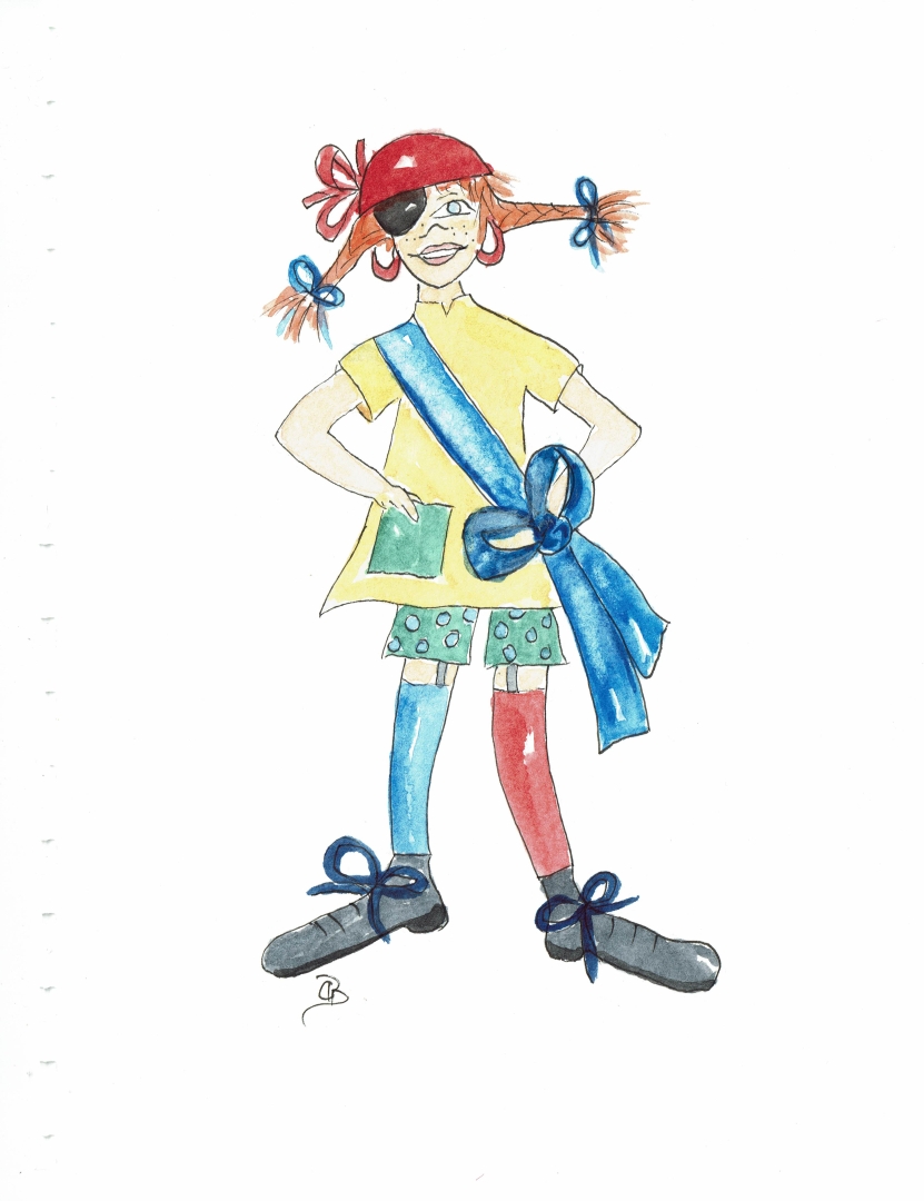 Titelbild Pippi auf den sieben Meeren